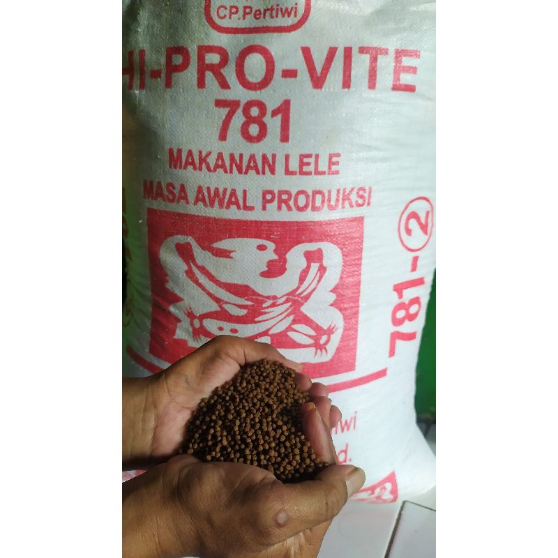 pelet nila hi provite asli 781-2 hi provite original pelet lele pakan ikan nila pelet gurame pelet p