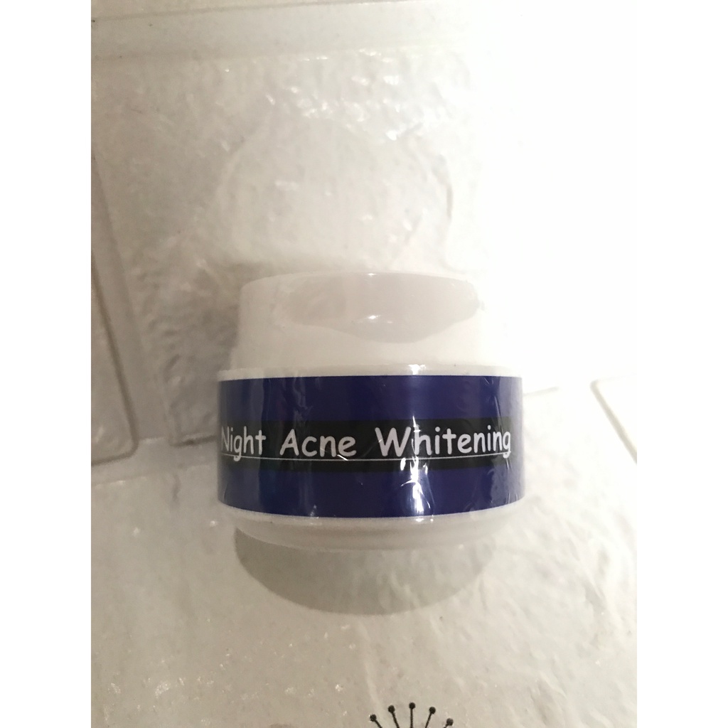 NIGHT ACNE DARK SPOT FAST DERM / ECER FAST DERM / NIGHT ACNE WHITENIG ULTIMATE  / NIGHT ACNE BIRU FA