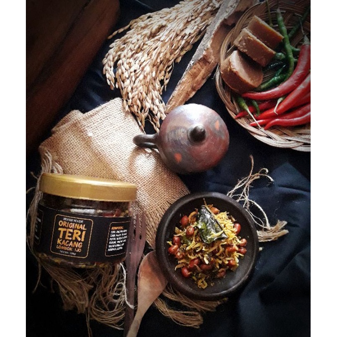 

teri kacang lombok ijo 150gram