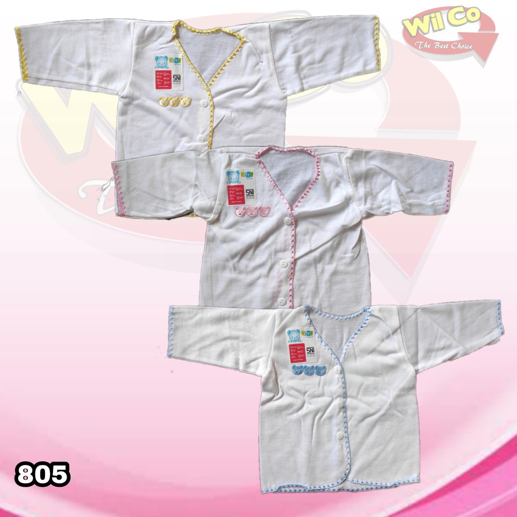 K805 - BAJU ATASAN  BAYI 3 MODEL LENGAN PENDEK/PANJANG/TANPA LENGAN