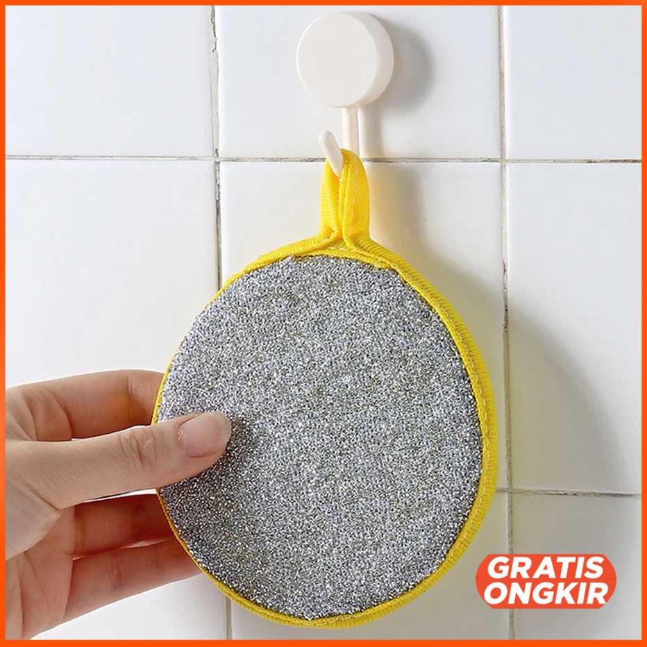 Spons Cuci Piring Double Sides Cleaning Sponge 3PCS XY-0186