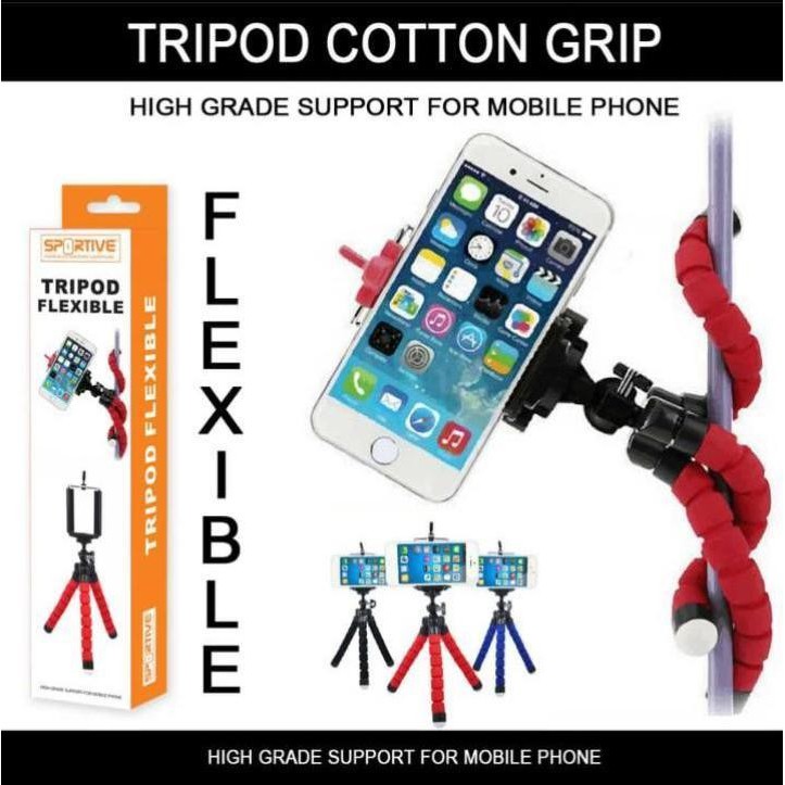 Tripod Gorilla Holder U / Mini Tripod Hp / Gorilla Pod Mini Octopus NEW