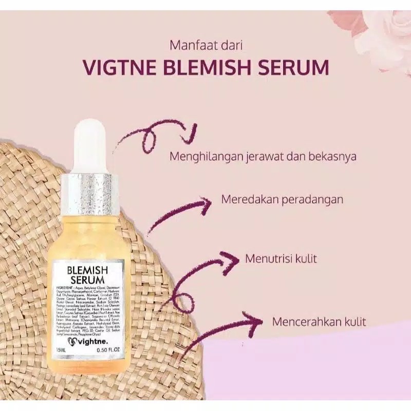 (PROMO) VIGHTNE BLEMISH SERUM VAVL BEAUTE FREE GIFT