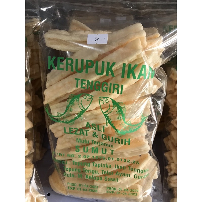 

KERUPUK IKAN UTAK // KERUPUK IKAN 130GR