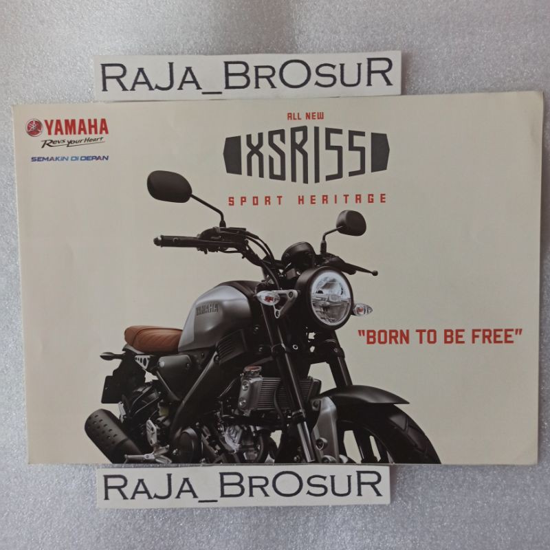 Poster brosur Yamaha XSR 155