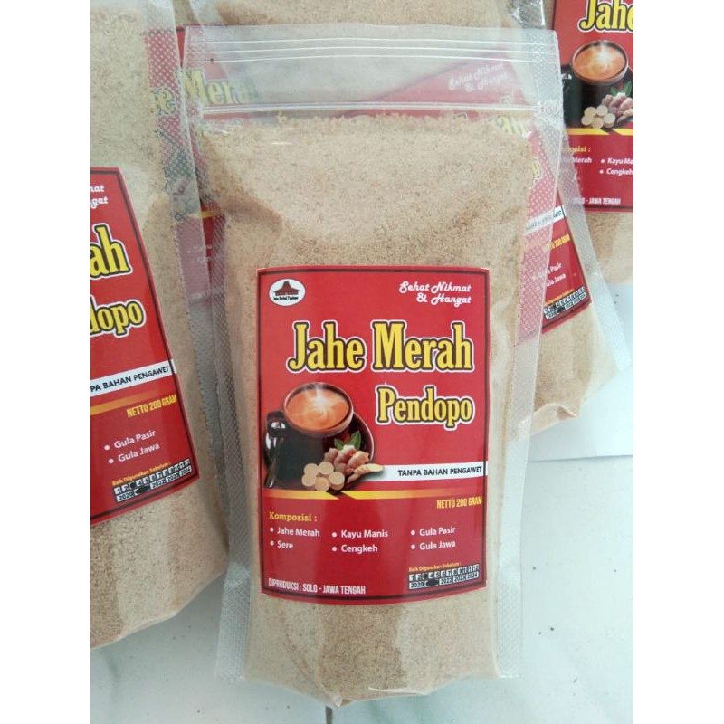 

jahe merah minuman instan