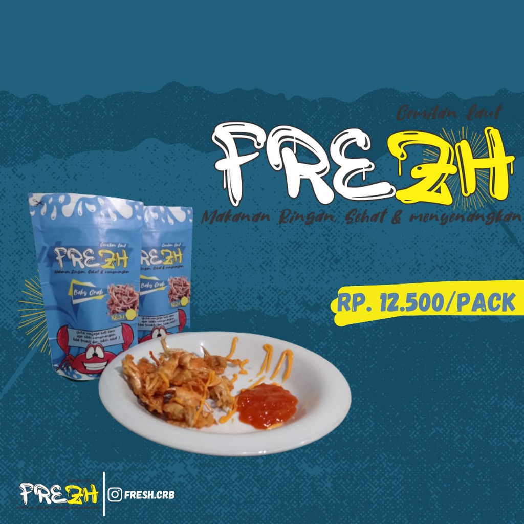 

Cemilan Baby Crab/Kepiting/Baby crab frezh