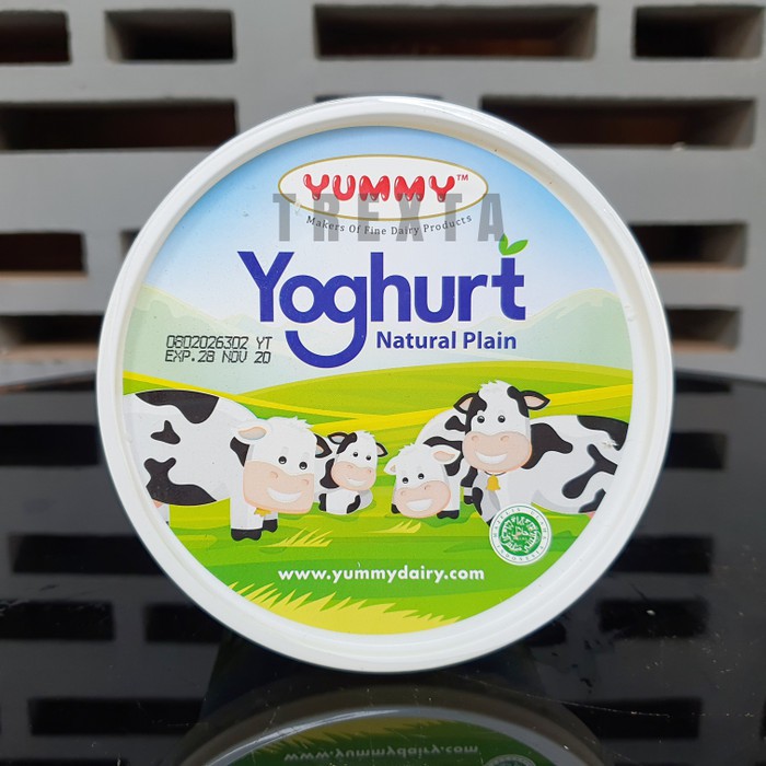 

[PREMIUM QUALITY] YOGHURT PLAIN YUMMY 500 GRAM