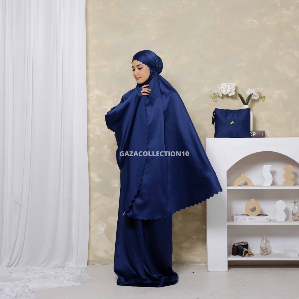 Mukena Dewasa travel Mewah Daily gazacollections10 Laser Cut Premium