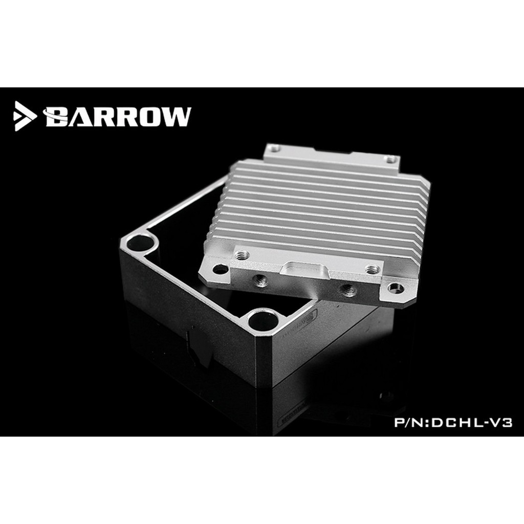 BARROW DCHL-V3 Aluminum Heatsink Top Kit For DDC Pump Silver