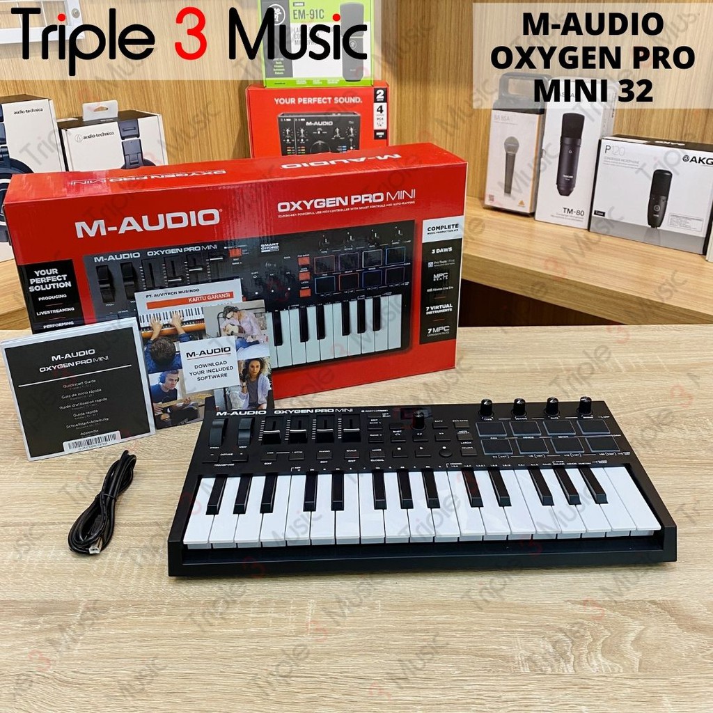 M-Audio Oxygen Pro Mini 32 Midi Controller 32 keys