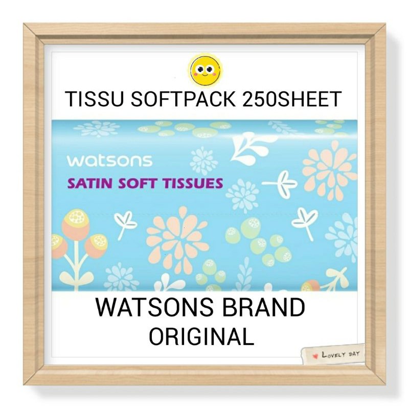 TISSU / TISSU SOFPACK 250s WATSONS BRAND / TISU