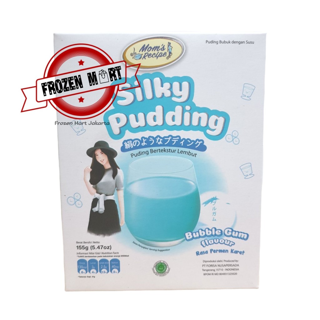 

Forisa SILKY PUDING Rasa Bubble Gum 155 Gr