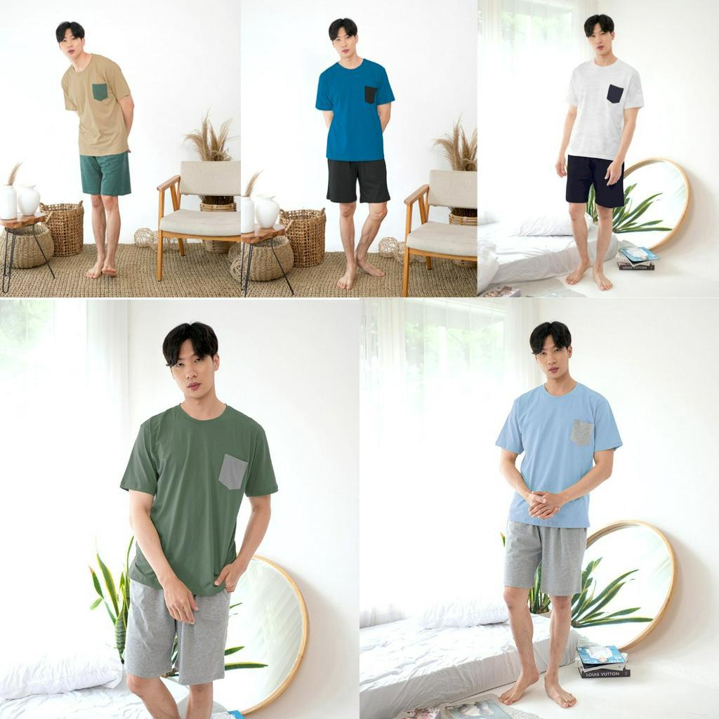 Cielyn - Kean Men - Cotton T-shirt  - Piyama Laki-Laki Set