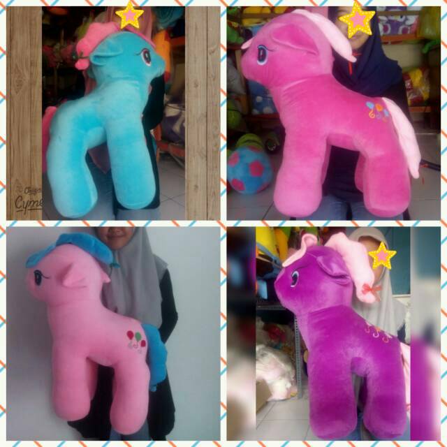  Boneka  Kuda Poni My Little Pony Besar Jumbo  Shopee  