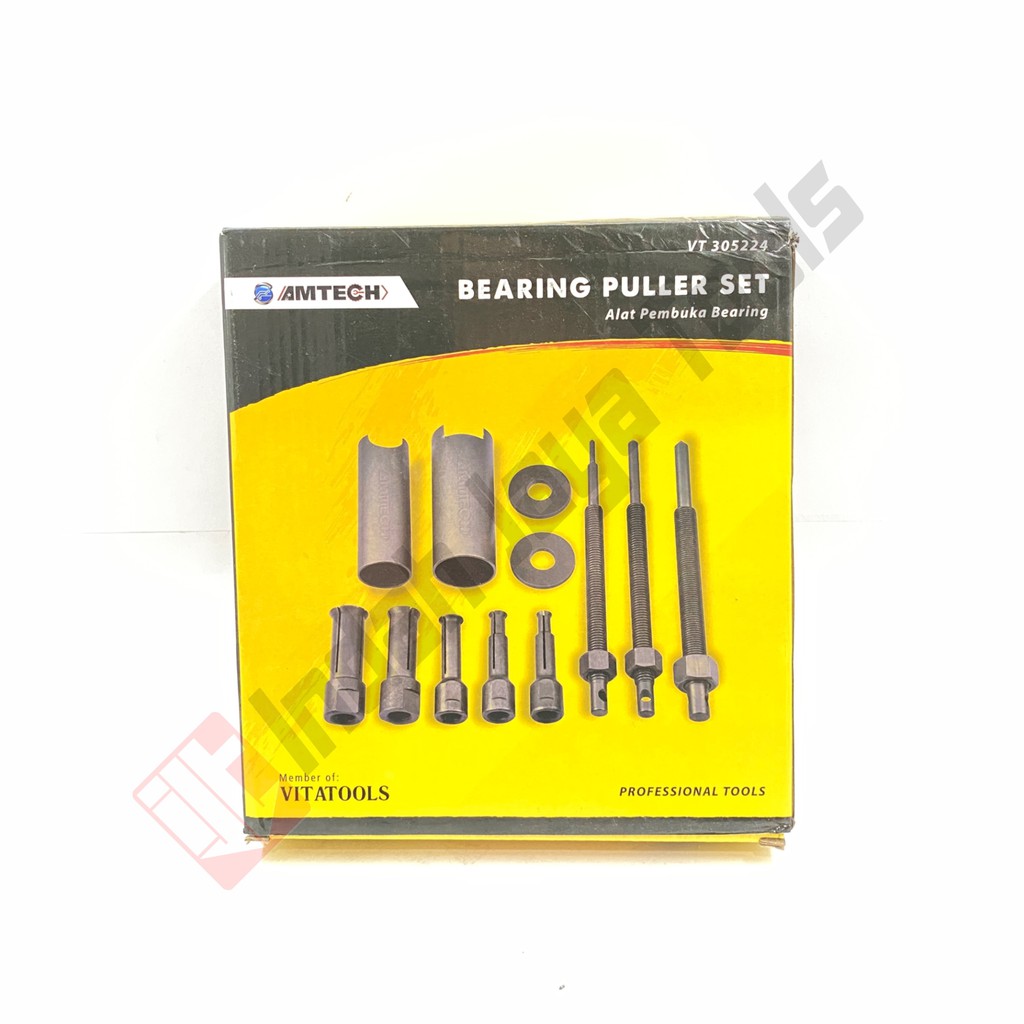 AMTECH VT305224 Bearing Puller Set 5 pcs - Treker Lepas Bearing Dissamble