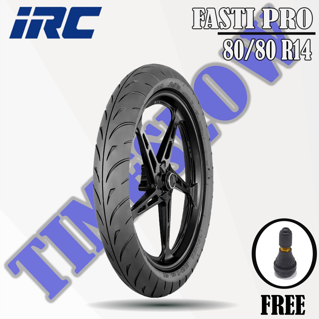 Ban Motor Matic RACING COMPOUND // IRC FASTI PRO 80/80 Ring 14 Tubeless