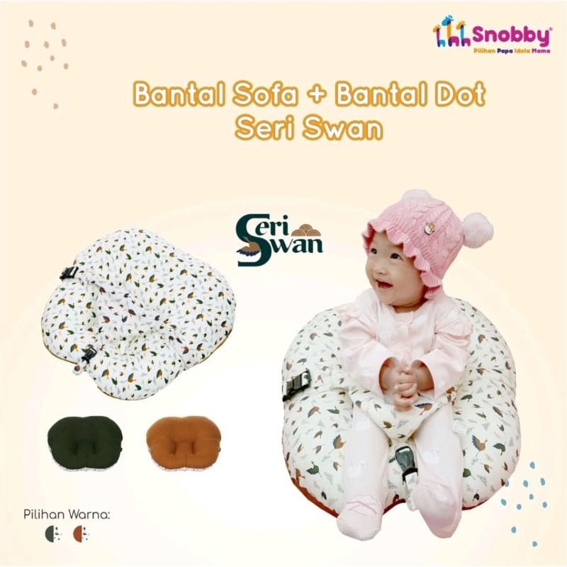 Dialogue Baby Sofa Bayi 3 in 1 Dino Series DGK9221 / Moms Baby Sofa Bayi Wilona Free Bantal Dot Bayi