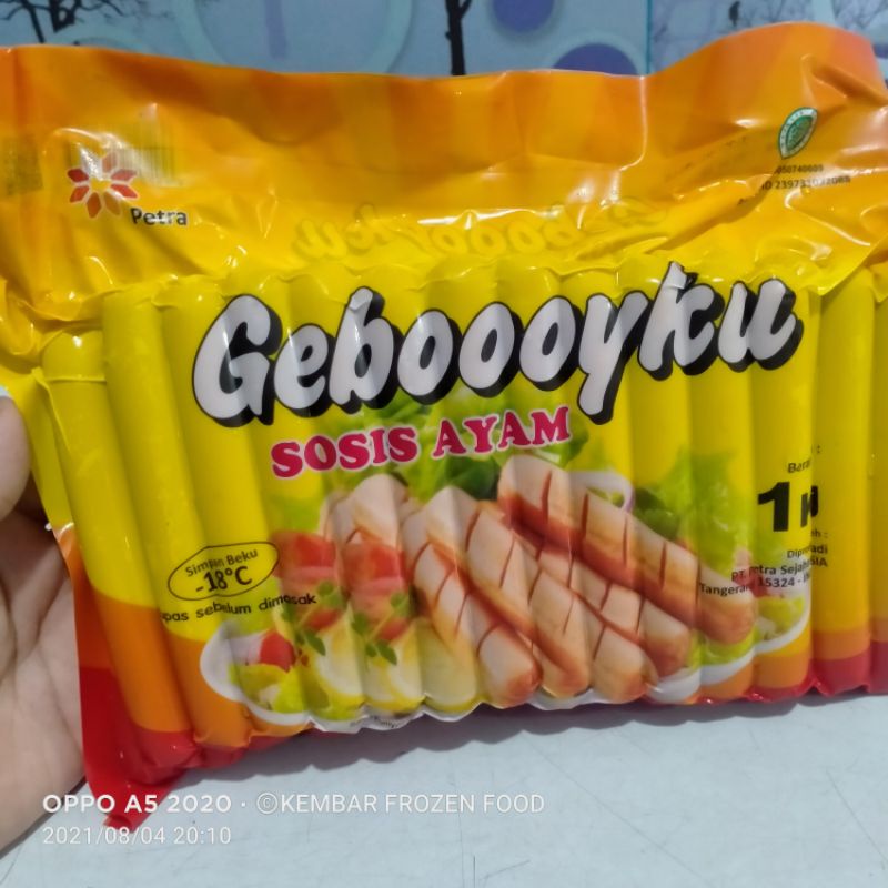 

sosis geboy 1 kg #BundaFrozenIndramayu