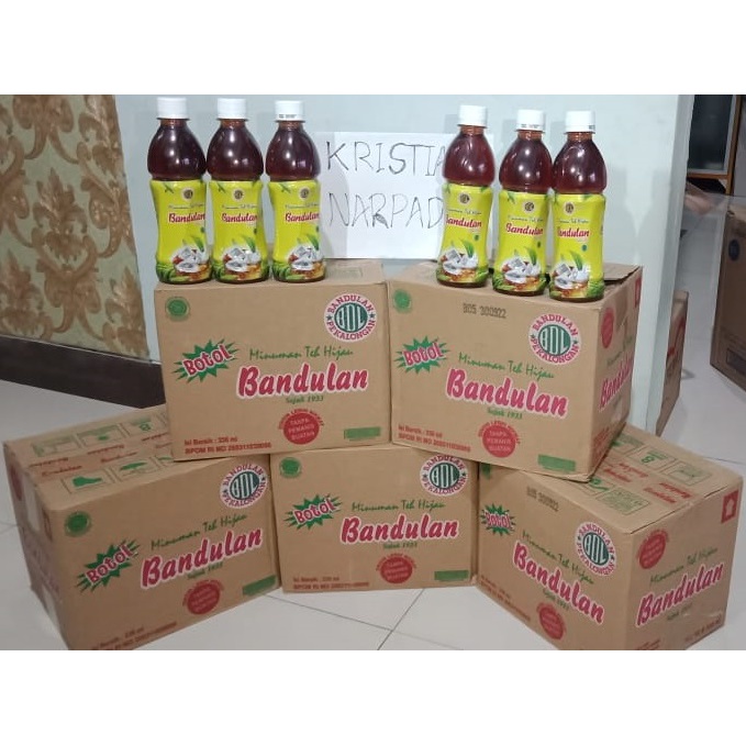 Teh Bandulan Botol Kemasan 330 ml Teh Hijau