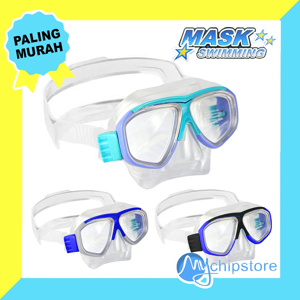 Kacamata Selam Laut Dewasa Pria Wanita M-7018 ORIGINAL