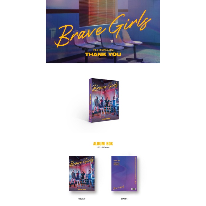 Brave Girls - 6th Mini Album Thank You