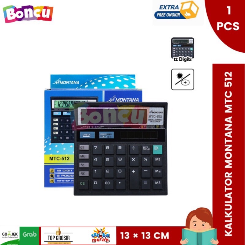 

MONTANA Calculator / Kalkulator Montana MTC 512/ 12 Digits BEST SELLER