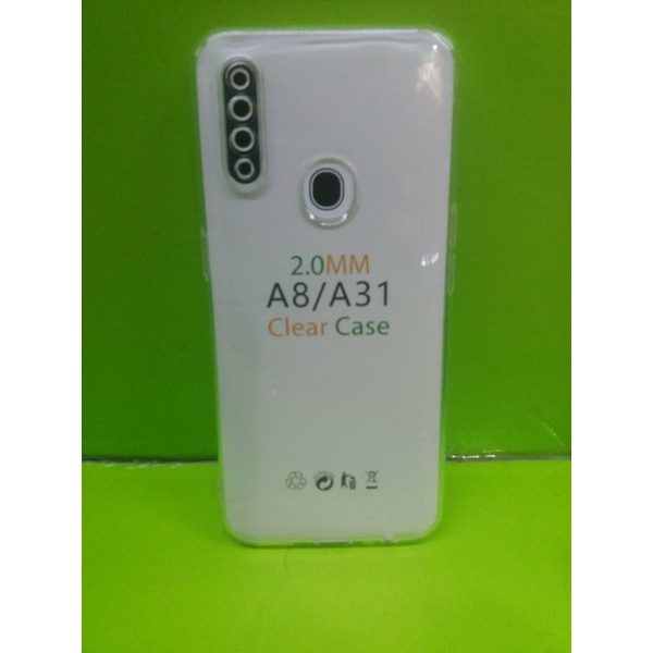 softcase bening clear case for oppo a31 a8