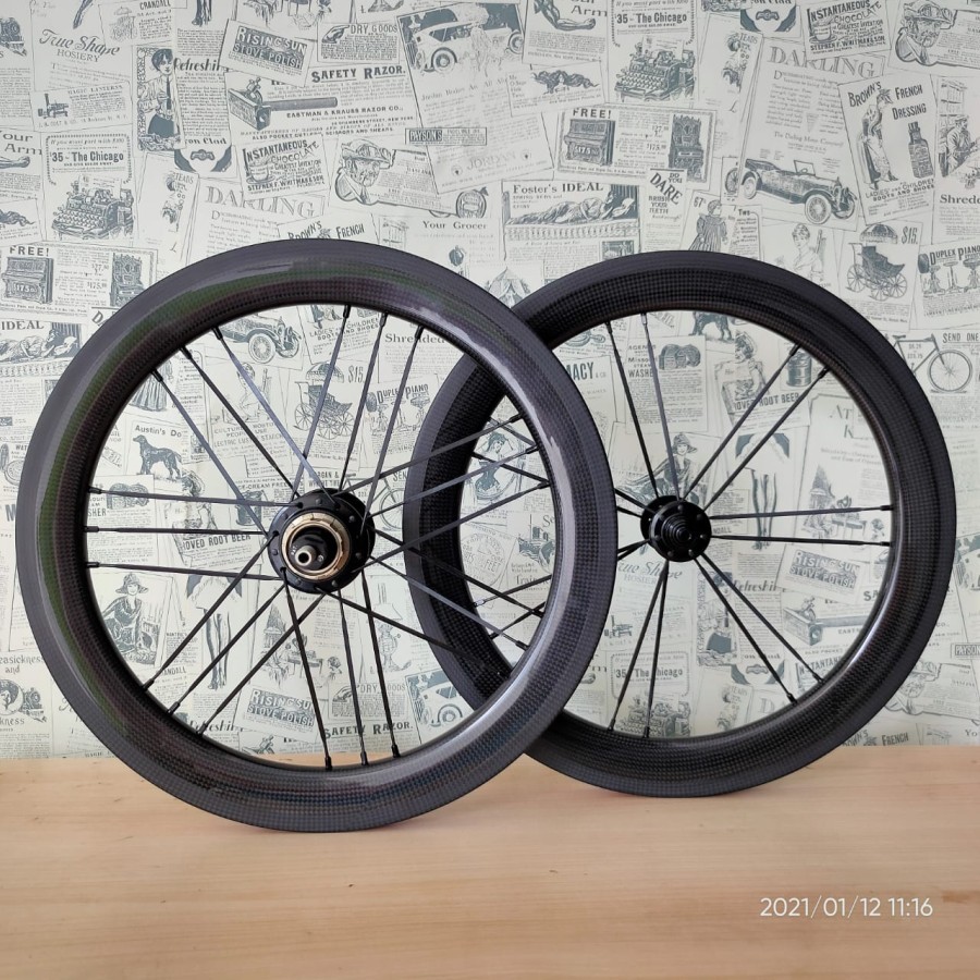 velg carbon brompton