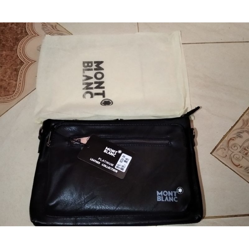 TAS KULIT/TAS WANITA PRIA/SELEMPANG MONT BLANC