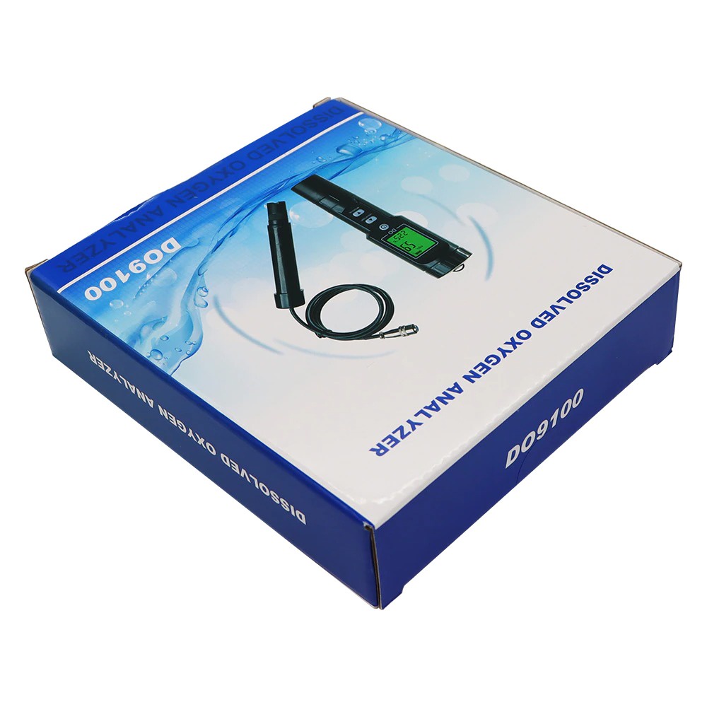 Alat Ukur Kadar Oksigen Air Dissolved Oxygen Analyzer DO Tester Oksigen Water Quality Meter DO9100