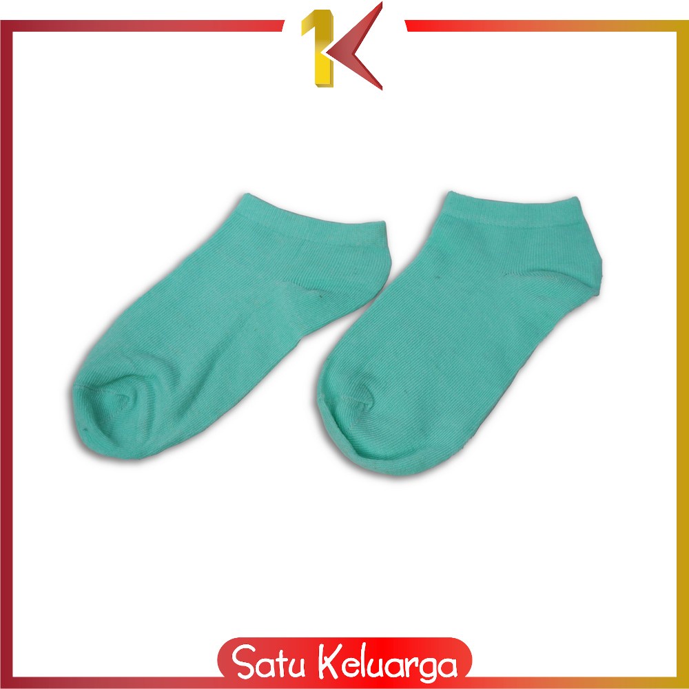 SK-P59 Kaos Kaki Semata Kaki Polos / Kaus Kaki Wanita / Kaos Kaki Ankle Dewasa / Short Socks Import-TOSCA