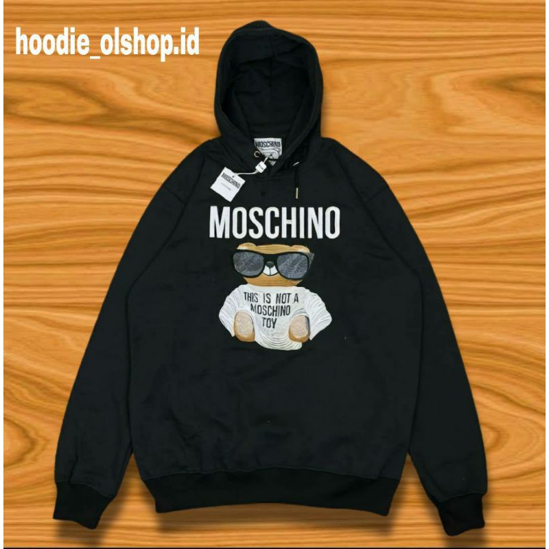 hoodie moschino full tagg