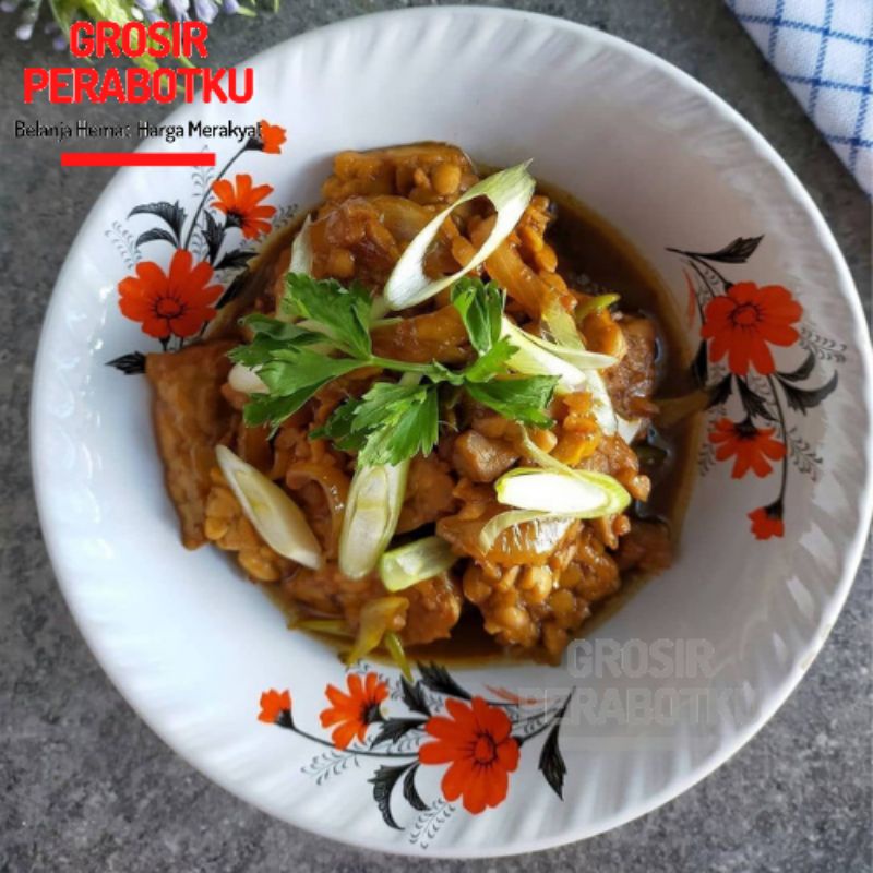 Mangkok Keramik Lucky 7 Inch Motif Kembang | Mangkuk Bubur | Mangkok Soto | Mangkuk Rose | Mangkok Kembang | Mangkok Mie Ayam | Mangkuk Soup | Mangkok Keramik Murah Satuan | Mangkok Kramik | Mangkok | Mangkuk