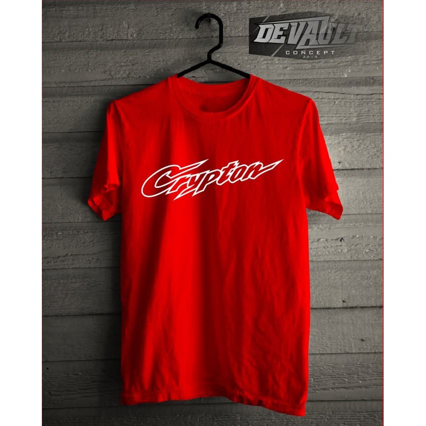 Kaos/T-shirt Yamaha Crypton Logo Murah -MD Cloth