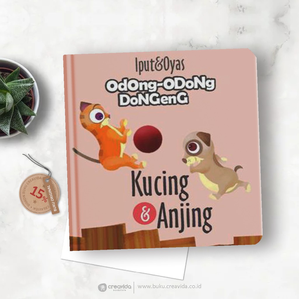 Boardbook Odong-odong Dongeng Kucing dan Anjing