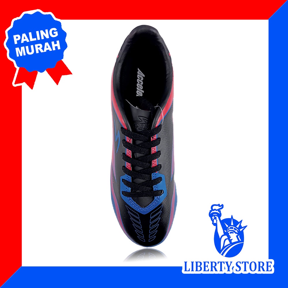 Sepatu Bola Specs Original LIGHTRAYZ FG BLACK CELL RED