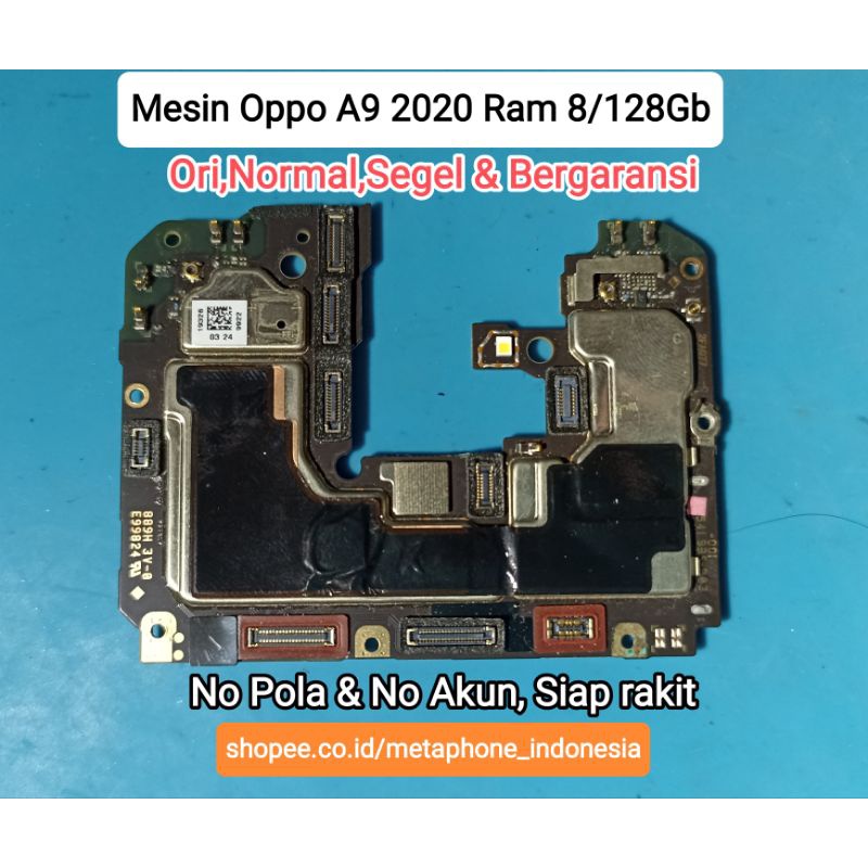 Mesin Oppo A9 2020 Ram 8/128Gb Normal,Segel &amp; bergaransi