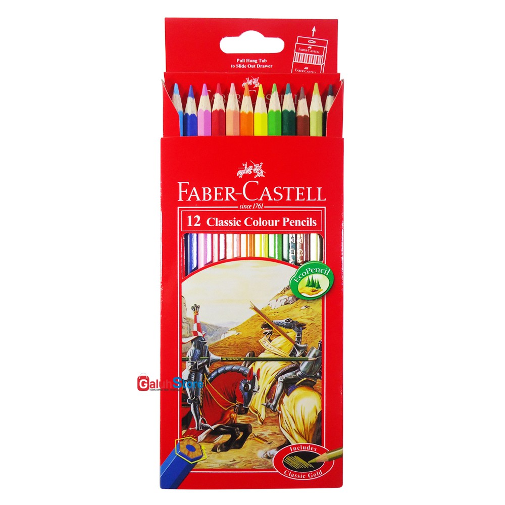 

Faber Castell Pensil Warna Classic 12 Warna
