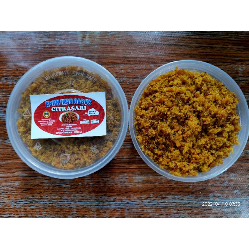 Abon (Rabuk) Ikan Haruan / Gabus