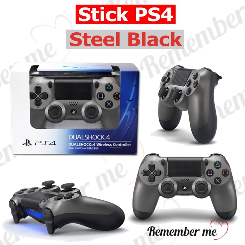 Stick PS4 Steel Black Dualshock 4 Wireless Controller