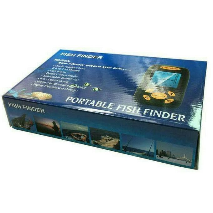 Alat Pendeteksi Pencari Ikan Digital. Deteksi Fish Finder Sonar.