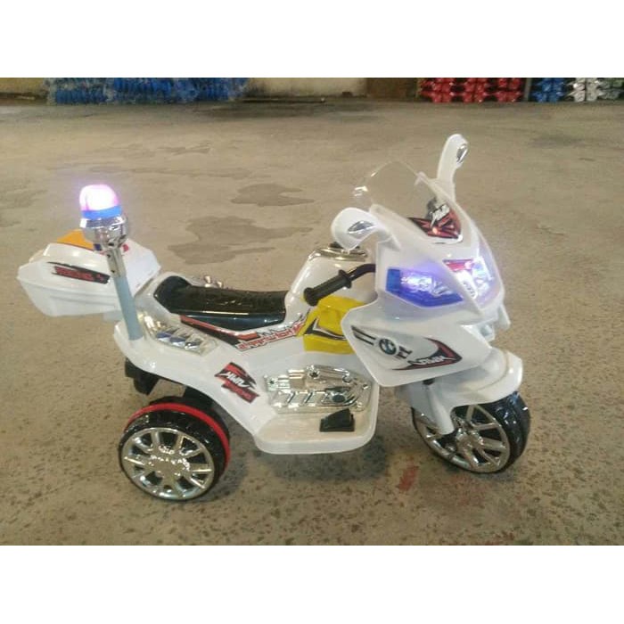 MOTOR AKI MOTORAN CHARGE POLISI POLICE TOP TOYS REGULER HWR