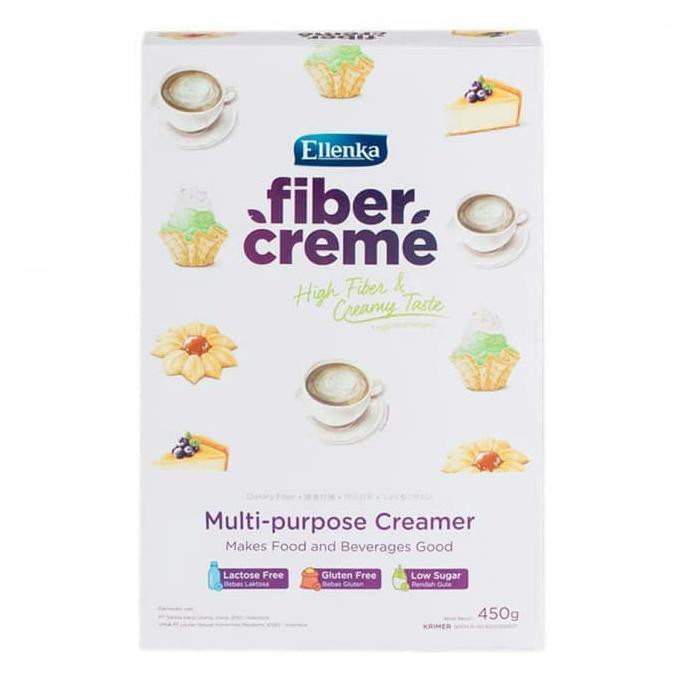 

Apoj89Olz Fiber Creme Ellenka Multi Prupose Creamer 450Gr Ketofriendly