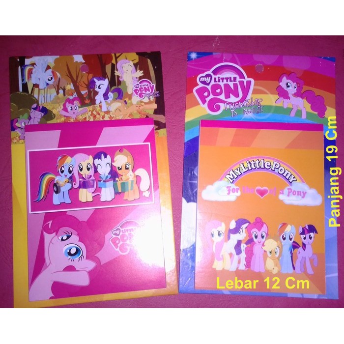 

Note dinding kuda pony / Note my little poni / kuda poni