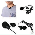 MIKROFON JEPIT MIKROFON MINI CLIP ON MIC MICROPHONE CLIP 3.5MM MIKROFON HP