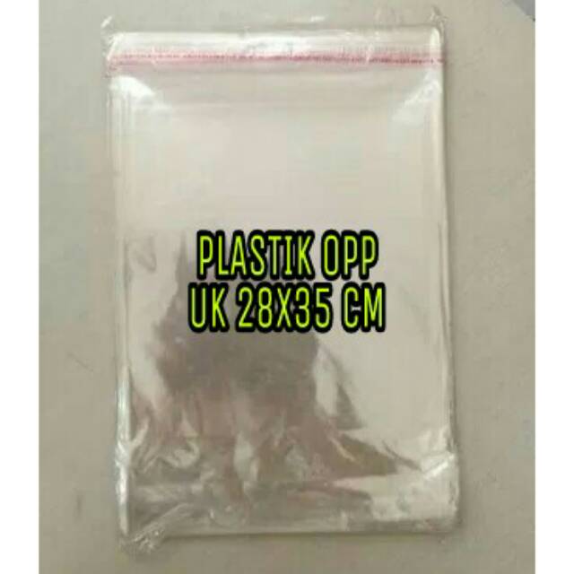 Jual Plastik Opp Uk 28x35 Cm Isi 100 Lembarpack Shopee Indonesia 2696