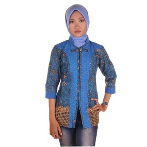 Blouse Batik I Blouse Kerja Wanita Batik I Blus Batik Wanita Rima