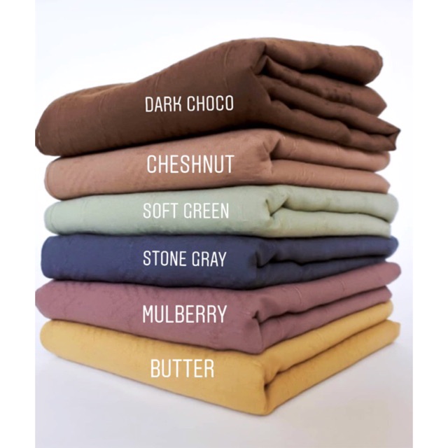 Basic scarf polos ria miranda dobby