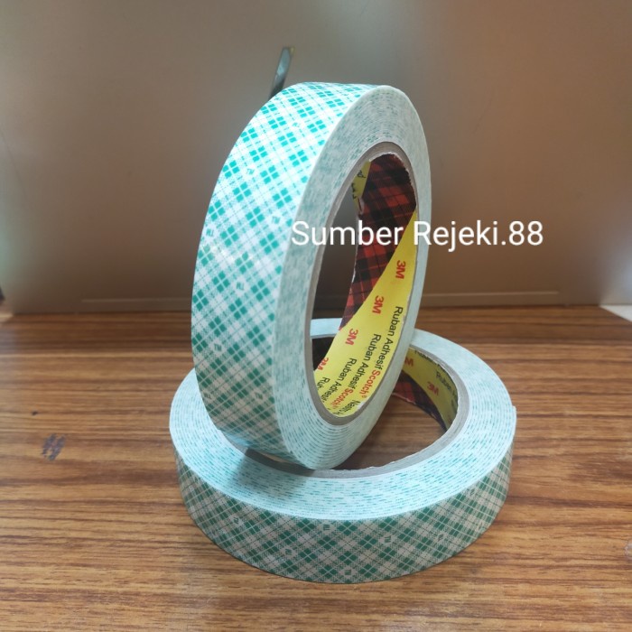 

Trendi Lakban Double Tape 3M 4032 Bulak Balik Tipe 1"Inx4,5M Lem 3M Perekat Trendi